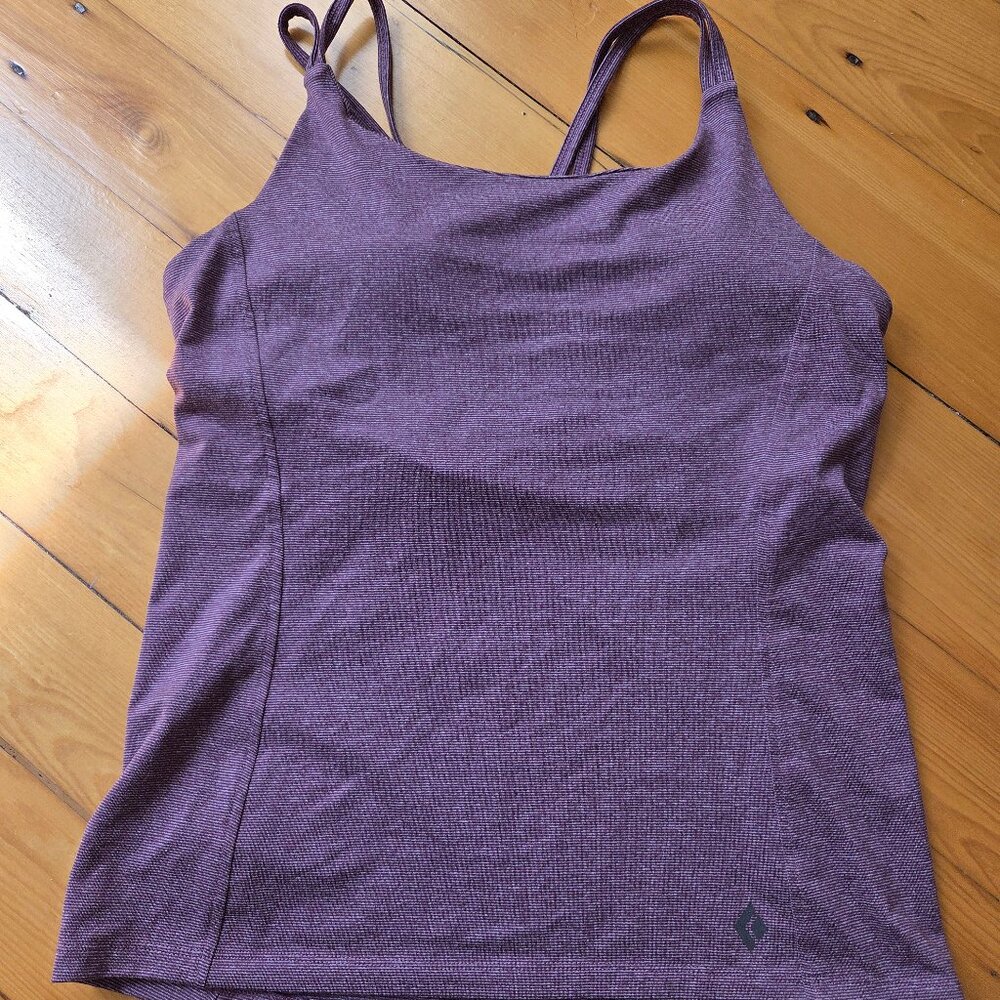 Black Diamond Purple Tank Top